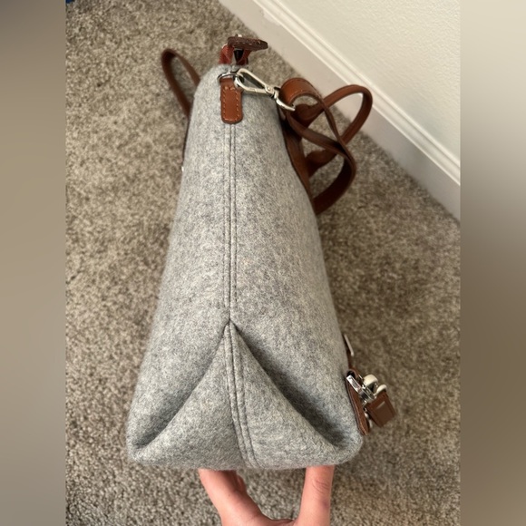 GRAF LANTZ MINI BEDFORD Merino Wool BACKPACK, Sienna leather - Picture 15 of 16